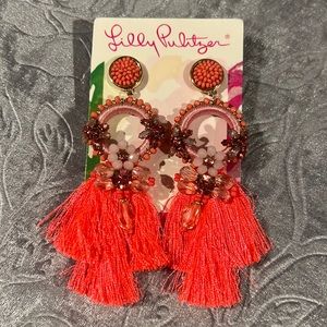 Lilly Pulitzer Paradise Petals Earrings NWT